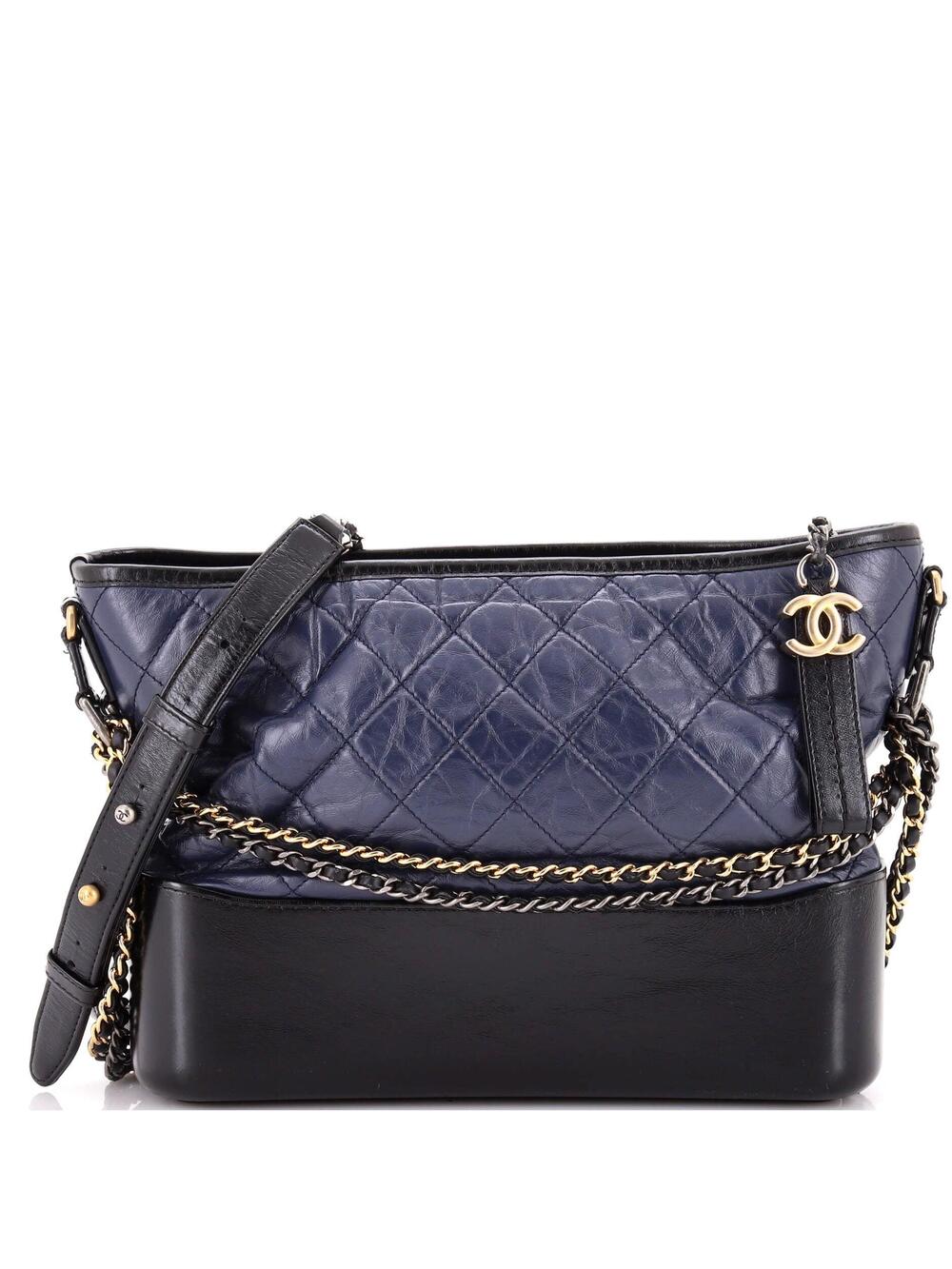 Chanel Gabrielle Hobo Quilted Aged #371013C26B